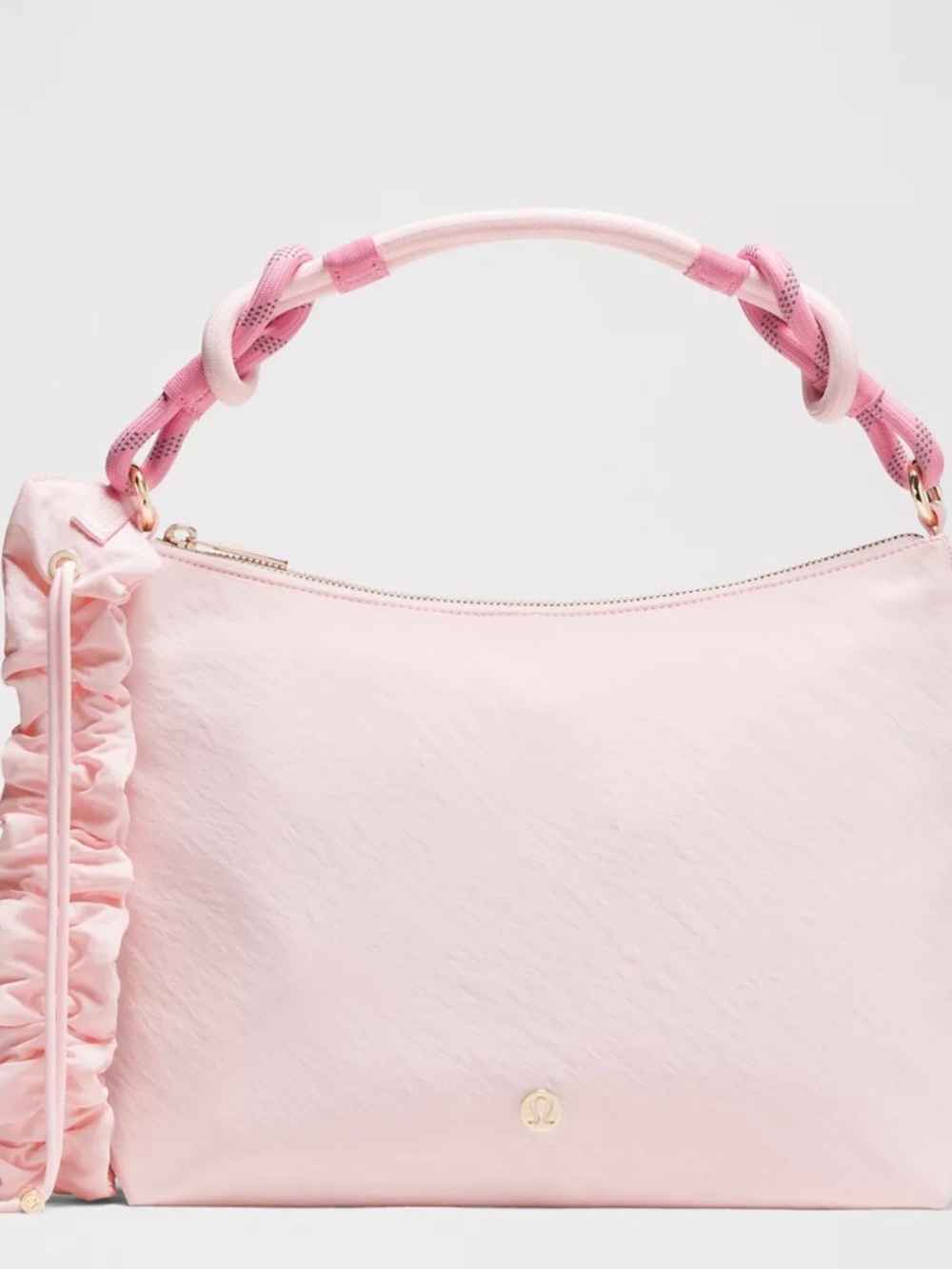 Lululemon Convertible Crossbody Bag 6.5L in Pink Pearl/Candy Cloud/Gold